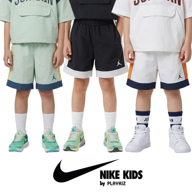 나이키키즈 주니어 조던 MJ 프레스티지 우븐 카고 팬츠 반바지