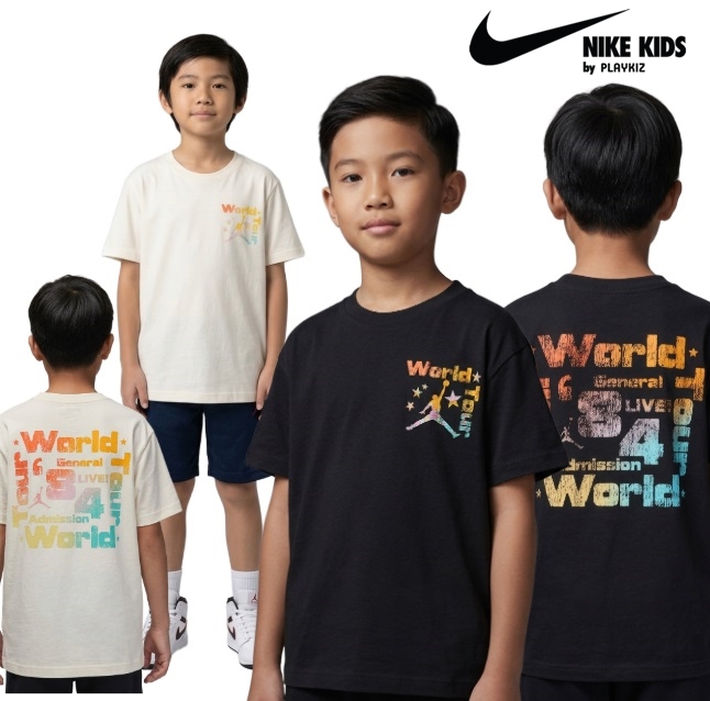 나이키키즈 조던 주니어 월드투어 반팔티셔츠 